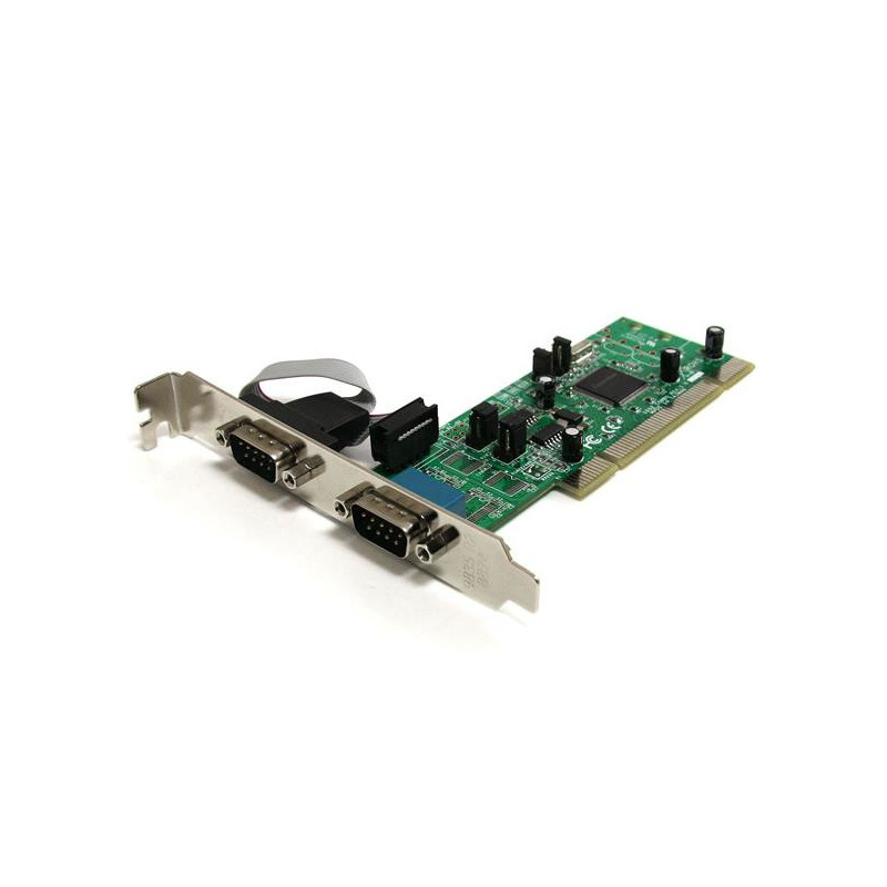 StarTech.com Carte PCI avec 2 Ports DB-9 RS422/485 - Adaptateur Série - UART 161050