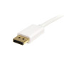 StarTech.com MDP2DPMM1MW DisplayPort cable 39.4" (1 m) mini DisplayPort White