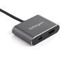 StarTech.com CDP2HDMDP USB graphics adapter 3840 x 2160 pixels Black, Gray