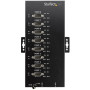 StarTech.com Hub Série 8 Ports USB vers RS232/RS485/RS422 - Convertisseur Industriel USB 2.0 vers DB9 - IP30 - Hub Série