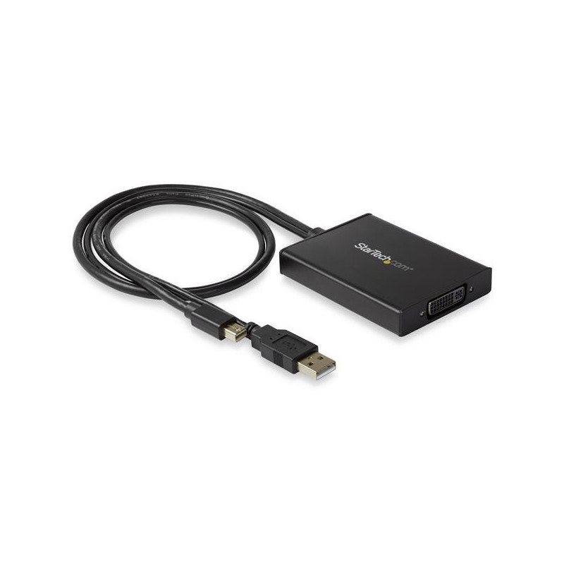 StarTech.com Adaptateur Mini DisplayPort vers DVI Dual Link - Adaptateur Convertisseur Vidéo d'Écran Actif Mini DisplayPort