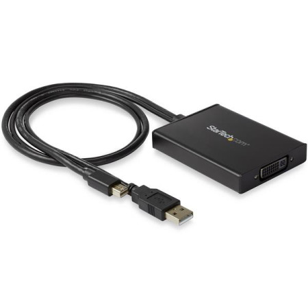 StarTech.com Adaptateur Mini DisplayPort vers DVI Dual Link - Adaptateur Convertisseur Vidéo d'Écran Actif Mini DisplayPort