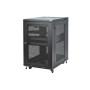 StarTech.com Armoire Rack Serveur 18U à 4 Montants, Armoire Verrouillable 19" pour Ordinateur/AV/Équipement IT, Rack Réseau