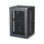StarTech.com RK1820WALHM rack cabinet 18U Wall mounted rack Black