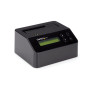 StarTech.com Effaceur de Disque Dur à Baie Unique, Nettoyeur d'HDD/SSD Autonome, 4Kn, USB 3.0 à SATA III (6 Gbps), 9 Modes