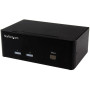 StarTech.com SV231DVGAU2A KVM switch Black