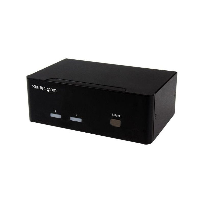 StarTech.com Switch KVM USB double VGA à 2 ports avec hub USB 2.0 à 2 ports
