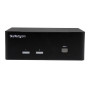 StarTech.com Switch KVM USB double VGA à 2 ports avec hub USB 2.0 à 2 ports
