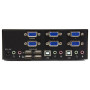 StarTech.com SV231DVGAU2A KVM switch Black