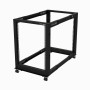 StarTech.com 4POSTRACK15U rack cabinet 15U Freestanding rack Black