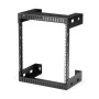 StarTech.com Rack Réseau Mural 12U à 2 Montants, Rack Serveur 19" à Cadre Ouvert, Profondeur 12", Rack de Données Mural pour