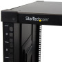 StarTech.com Rack 9U à Châssis Ouvert avec Roulettes - Armoire Portable à 4 Montants et 23" de Profondeur pour Équipement