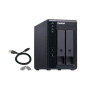 QNAP TR-002 storage drive enclosure HDD/SSD enclosure Black 2.5/3.5"
