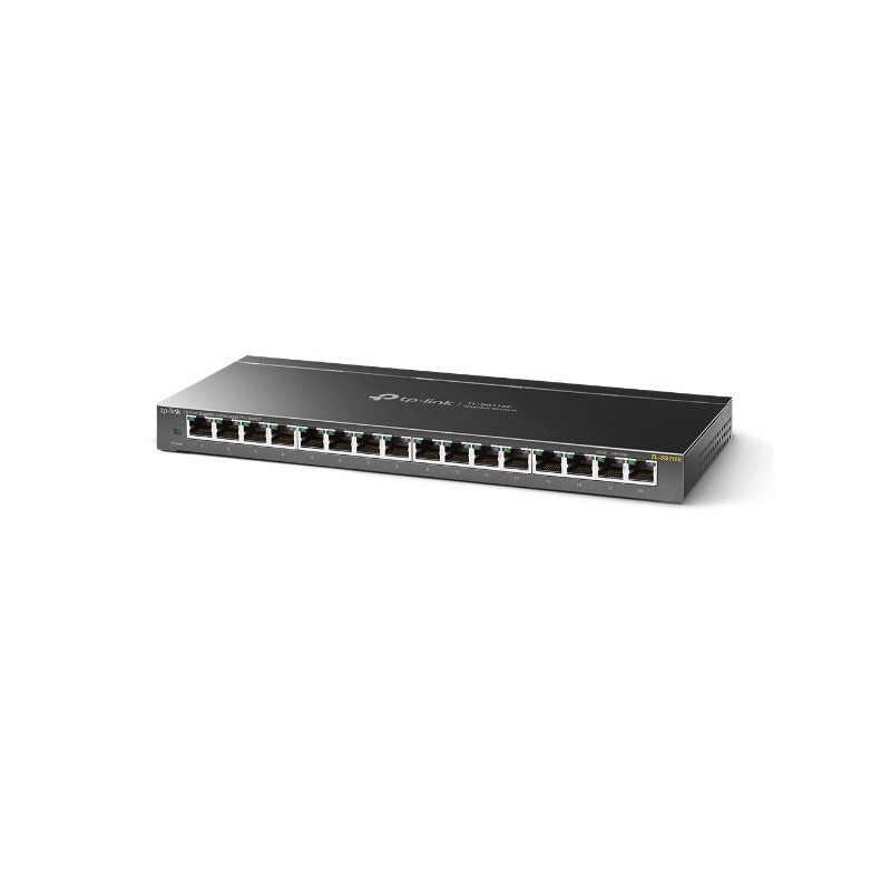 TP-Link TL-SG116E Non-géré L2 Gigabit Ethernet (10/100/1000) Noir
