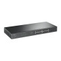TP-Link TL-SG1218MPE Managed L2 Gigabit Ethernet (10/100/1000) Power over Ethernet (PoE) 1U Black