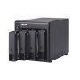 QNAP TR-004 storage drive enclosure HDD/SSD enclosure Black 2.5/3.5"