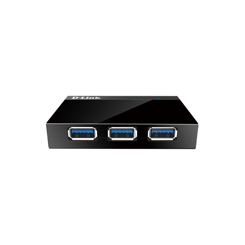 D-Link DUB-1340 interface hub USB 3.2 Gen 1 (3.1 Gen 1) Micro-B Black