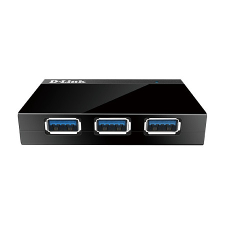 D-Link DUB-1340 interface hub USB 3.2 Gen 1 (3.1 Gen 1) Micro-B Black