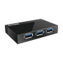 D-Link DUB-1340 interface hub USB 3.2 Gen 1 (3.1 Gen 1) Micro-B Black