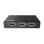 D-Link DUB-1340 hub & concentrateur USB 3.2 Gen 1 (3.1 Gen 1) Micro-B Noir