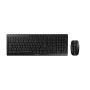CHERRY Stream Desktop keyboard Mouse included Office RF Wireless AZERTY French Black