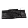 CHERRY KC 1000 SC keyboard Universal USB AZERTY Belgian Black