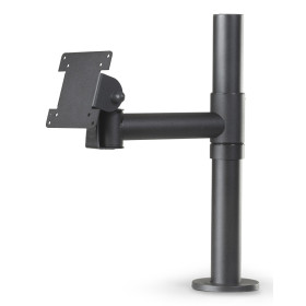 Ergonomic Solutions SpacePole POS SPV1104-FX-02 POS system accessory Black Metal 26.5 lbs (12 kg) 2.95 x 2.95" (75 x 75 mm)