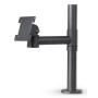 Ergonomic Solutions SpacePole POS SPV1104-FX-02 POS system accessory Black Metal 26.5 lbs (12 kg) 2.95 x 2.95" (75 x 75 mm)