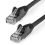 StarTech.com N6LPATCH50CMBK networking cable Black 19.7" (0.5 m) Cat6 U/UTP (UTP)