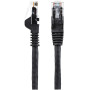 StarTech.com N6LPATCH50CMBK networking cable Black 19.7" (0.5 m) Cat6 U/UTP (UTP)