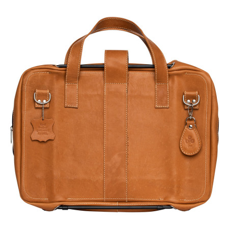 R-Go Tools Sacoche pour ordinateur portable R-Go Viva, cuir, avec support intégré pour ordinateur portable, produit social,