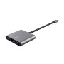 Trust Dalyx USB 3.2 Gen 1 (3.1 Gen 1) Type-C Aluminum, Black
