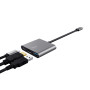 Trust Dalyx USB 3.2 Gen 1 (3.1 Gen 1) Type-C Aluminum, Black