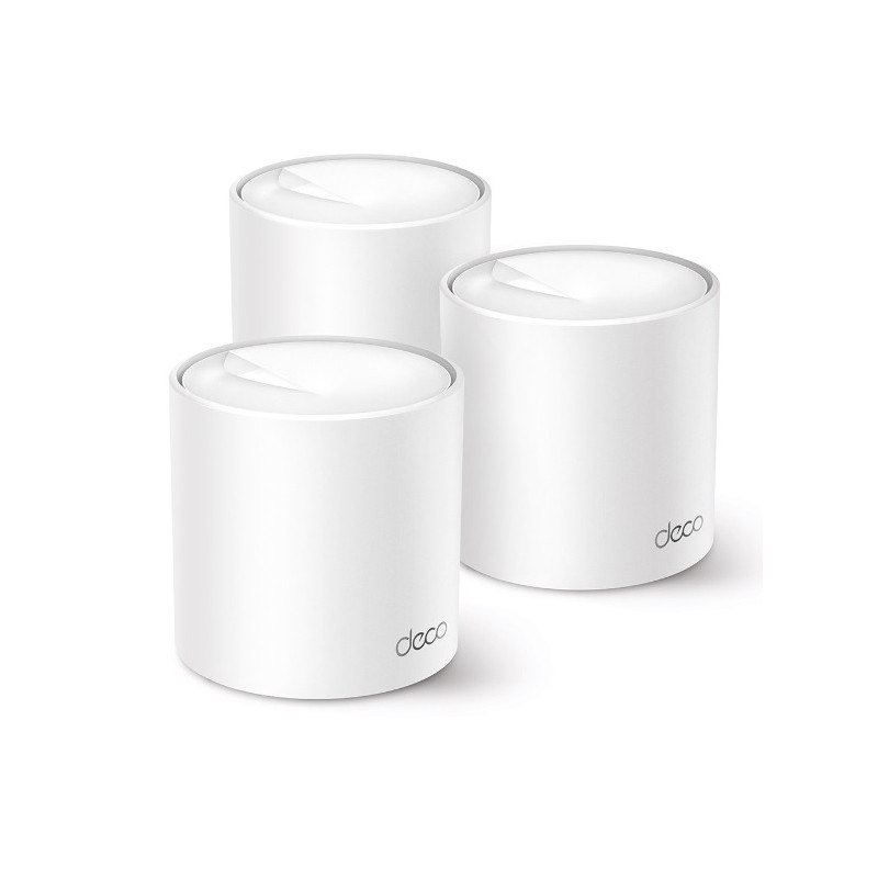 TP-Link Deco X50 (3-pack) Dual-band (2.4 GHz / 5 GHz) Wi-Fi 6 (802.11ax) White Internal