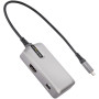 StarTech.com DKT31CHPD3 laptop dock/port replicator Wired USB 3.2 Gen 2 (3.1 Gen 2) Type-C Gray