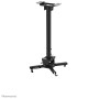Neomounts CL25-540BL1 Support de plafond pour vidéoprojecteur - h60.5-90.5 cm - installation facile - orientable