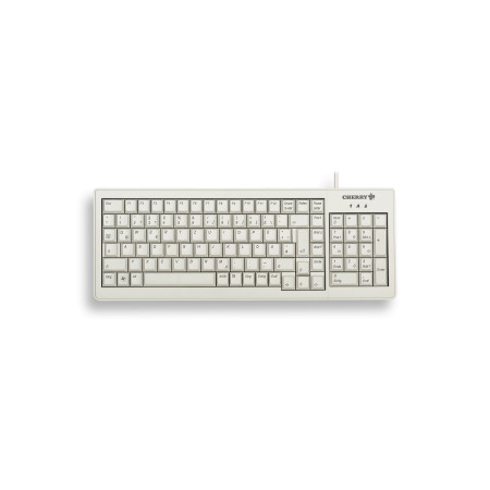 CHERRY XS G84-5200 clavier Bureau USB + PS/2 AZERTY Français Gris