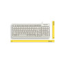 CHERRY XS G84-5200 clavier Bureau USB + PS/2 AZERTY Français Gris