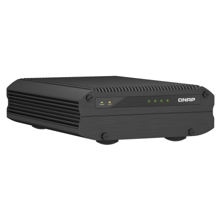 QNAP TS-I410X NAS Tower Intel Atom® x6425E 8 Go 0 To QNAP QTS Noir