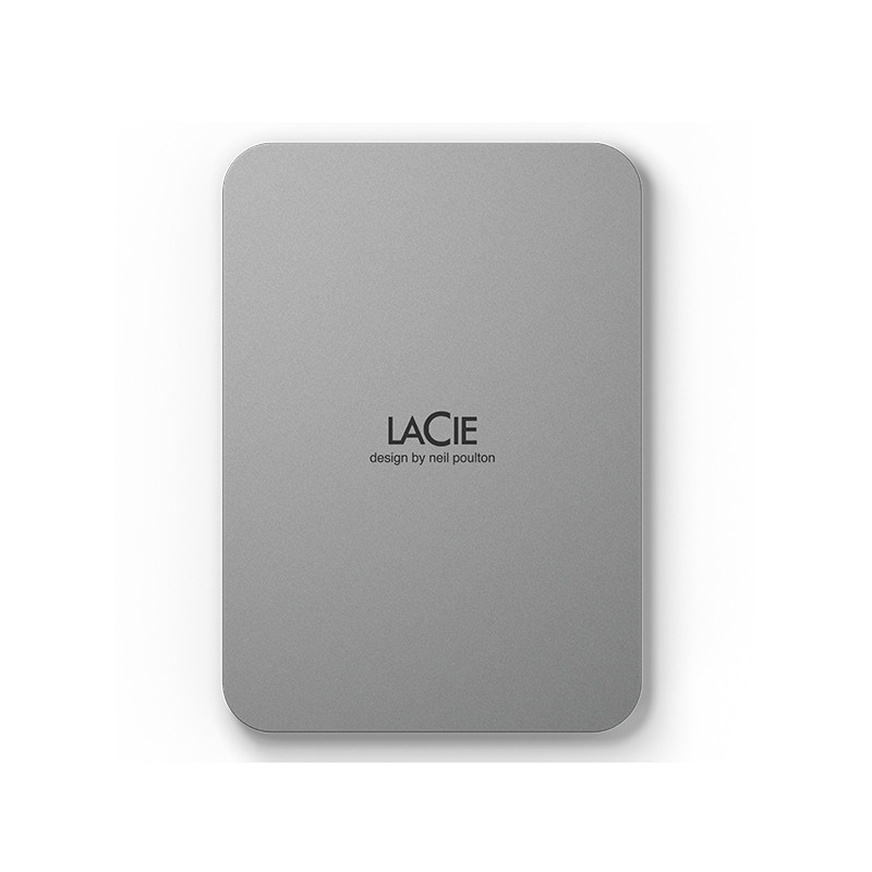 Seagate Lacie Mobile Drive disque dur externe 4 To USB Type-C 3.2 Gen 1 (3.1 Gen 1) Argent