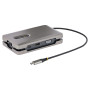 StarTech.com Adaptateur Multiport USB C - Station d'Accueil USB C avec Sortie Vidéo USB-C DP Alt Mode/4K HDMI 2.0/VGA -
