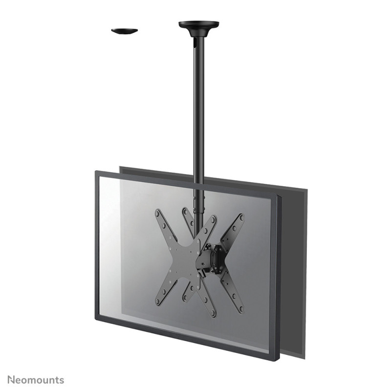 Neomounts FPMA-C340DBLACK monitor mount / stand 75" Ceiling Black