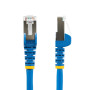 StarTech.com Câble Ethernet CAT6a 50cm - Low Smoke Zero Halogen (LSZH) - 10 Gigabit 500MHz 100W PoE RJ45 S/FTP Cordon de