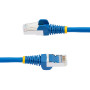 StarTech.com Câble Ethernet CAT6a 50cm - Low Smoke Zero Halogen (LSZH) - 10 Gigabit 500MHz 100W PoE RJ45 S/FTP Cordon de
