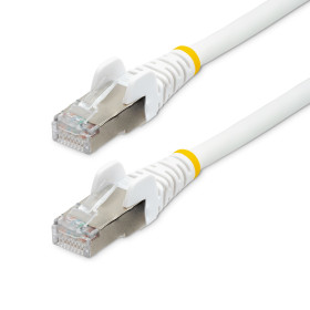 StarTech.com Câble Ethernet CAT6a 5m - Low Smoke Zero Halogen (LSZH) - 10 Gigabit 500MHz 100W PoE RJ45 S/FTP Cordon de