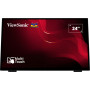 Viewsonic TD2465 signage display Interactive flat panel 24" LED 250 cd/m² Full HD Black Touchscreen
