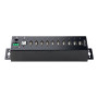 StarTech.com USB210AIND-USB-A-HUB interface hub USB 2.0 Type-B 480 Mbit/s Black