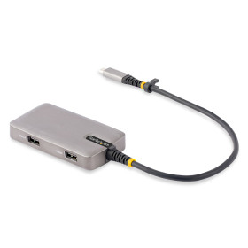 StarTech.com Adaptateur USB-C Multiport, HDMI 4K 60Hz avec/HDR, Hub USB 3 ports, 100W Power Delivery Pass-Through, Mini Station