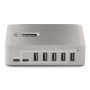 StarTech.com Hub USB-C à 10 Ports - 8x USB-A et 2x USB-C - Hub USB Type-C Auto-Alimenté avec Bloc d'Alimentation 65W - USB 3.1