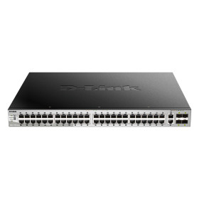 D-Link DGS-3130-54PS/E network switch Managed L3 Gigabit Ethernet (10/100/1000) Power over Ethernet (PoE) Gray